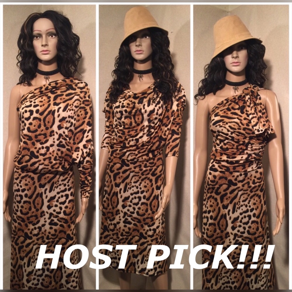 MULTI-WEAR LEOPARD MAXI DRESS